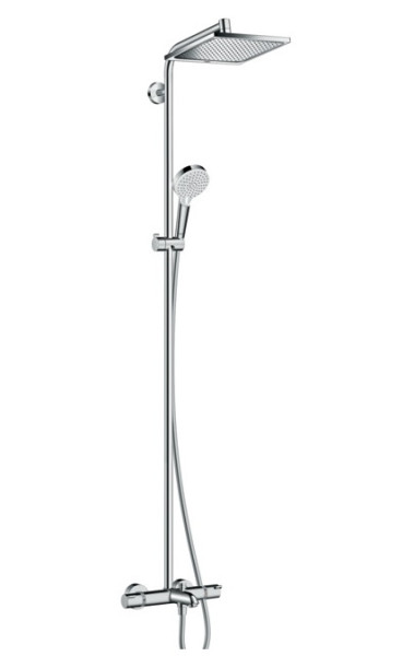 Душевая колонна для ванны Hansgrohe Crometta E 240 1jet Showerpipe (27298000). Фото 1