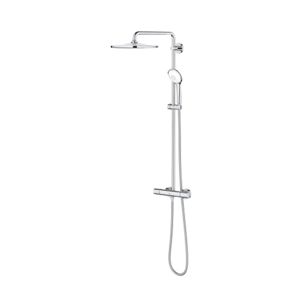 Душевая колонна GROHE Euphoria 310 с термостатическим смесителем, хром (26075001). Фото 1