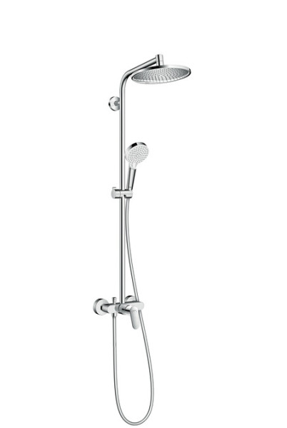 Душевая колонна Hansgrohe Crometta S 240 SHP с однорычажным смесителем (27269000). Фото 1