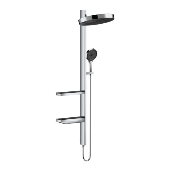 Душевая колонна Hansgrohe Rainfinity Showerpipe 360 1jet, скрытый монтаж, хром (26842000). Фото 1