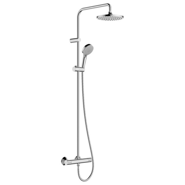 Душевая колонна Hansgrohe Vernis Blend 26276000 с термостатом, хром. Фото 1