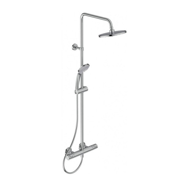 Душевая колонна Ideal Standard Ceratherm T25 в комплекте с термостатическим смесителем для душа (A7208AA). Фото 1