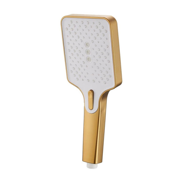 Душевая лейка BELZ BS02-5, брашированное золото. Фото 1