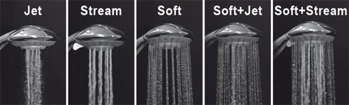 Душевая лейка многофункциональная 952.00. Фото 3