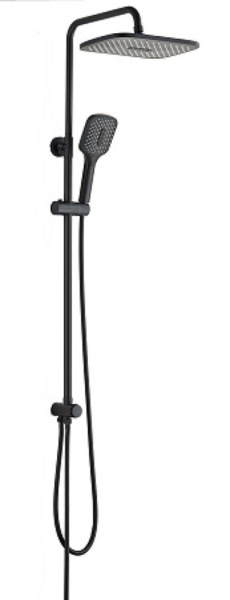 Душевая система, арт. VST1000-10Black, VODA. Фото 1