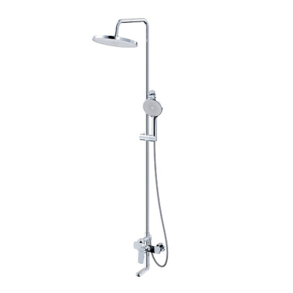 Душевая система AWP Angara S2762C с тропическим душем и поворотным изливом, хром. Фото 1