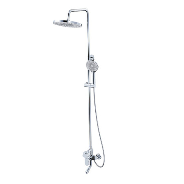 Душевая система AWP Narbus S0262C с тропическим душем и поворотным изливом, хром. Фото 1