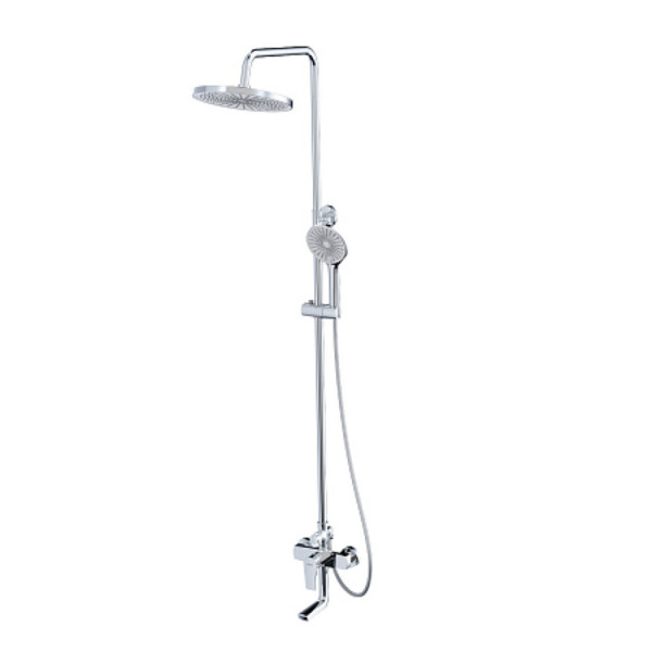 Душевая система AWP Tulos S2662C  с тропическим душем и поворотным изливом, хром. Фото 1