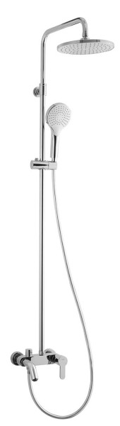 Душевая система Azario TEVIS со смесителем, хром (AZ-15490531). Фото 1