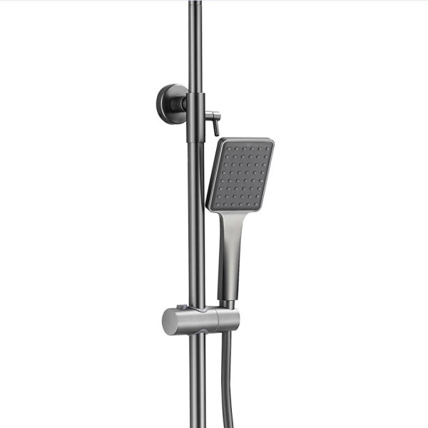 Душевая система BELZ B24613-3, вороненая сталь. Фото 5