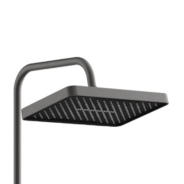 Душевая система BELZ B24658-3, оружейная сталь. Фото 5