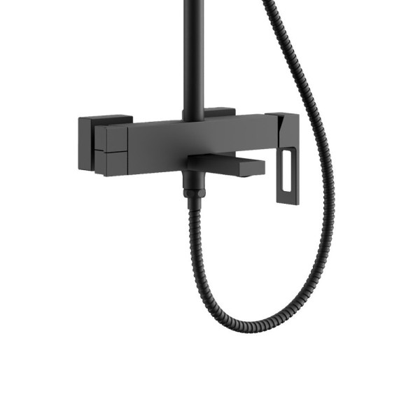 Душевая система BELZ B24658-7, черный. Фото 3