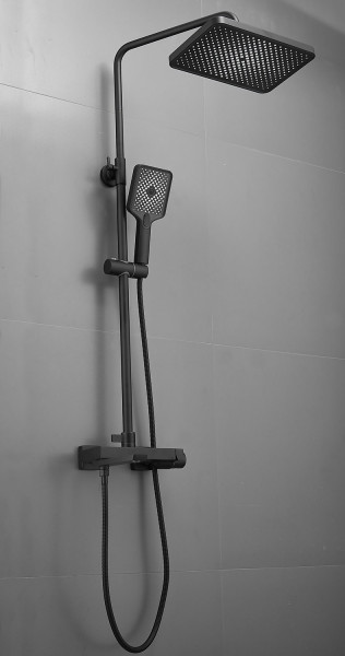 Душевая система BELZ B24672-7, черный. Фото 3