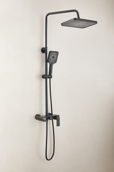 Душевая система BELZ B24678-7, черный. Фото 3