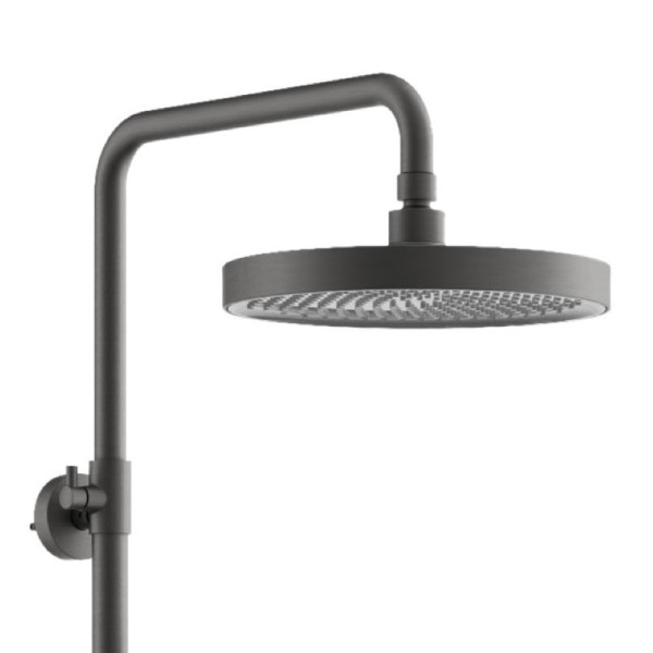 Душевая система BELZ B24813-3, оружейная сталь. Фото 5