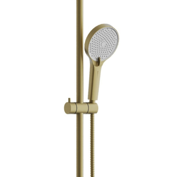 Душевая система BELZ B24813-5, брашированное золото. Фото 4