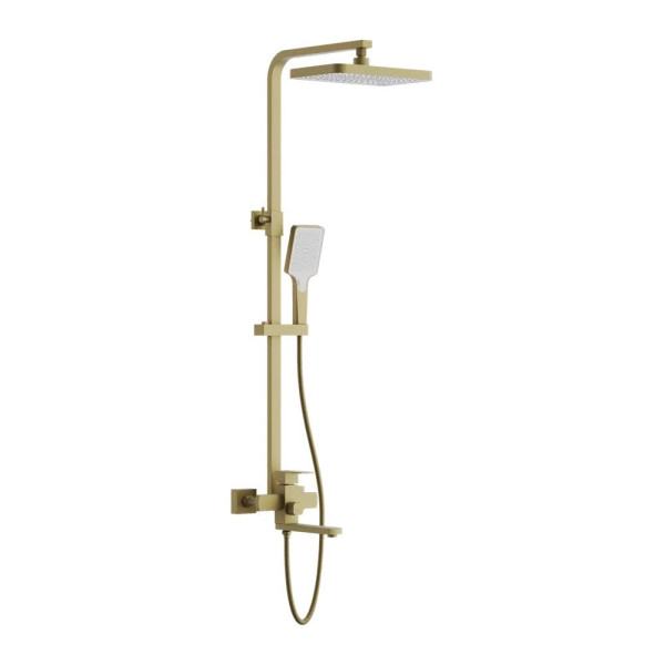 Душевая система BELZ B24817-5, брашированное золото. Фото 1
