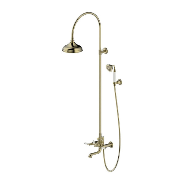 Душевая система Bravat Art F65193AR-A3-RUS, бронза. Фото 1