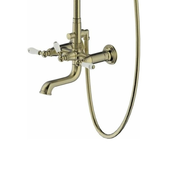 Душевая система Bravat Art F65193AR-A3-RUS, бронза. Фото 4