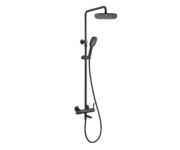 Душевая система Bronze de Luxe AVANTGARDE 2039H, черный. Фото 1