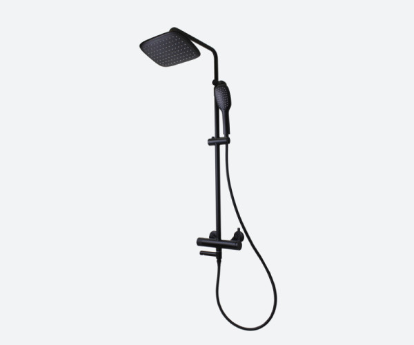 Душевая система Bronze de Luxe AVANTGARDE 2039H, черный. Фото 3
