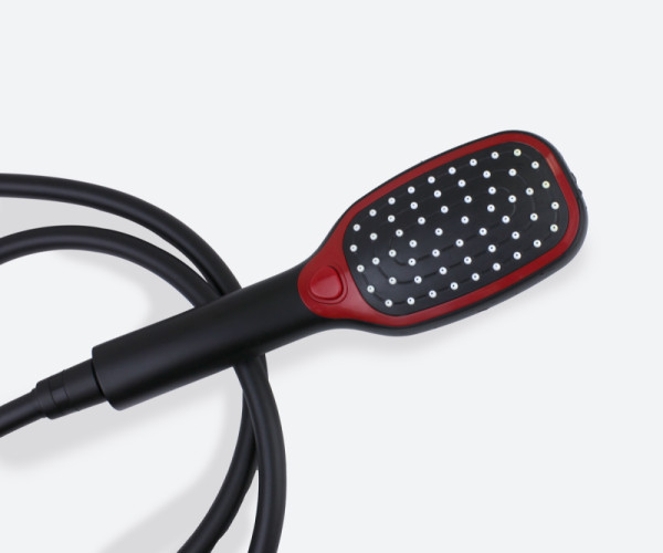 Душевая система Bronze de Luxe AVANTGARDE 2039RH, черный/красный. Фото 5