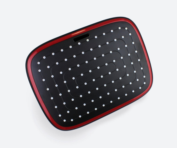 Душевая система Bronze de Luxe AVANTGARDE 2039RH, черный/красный. Фото 7