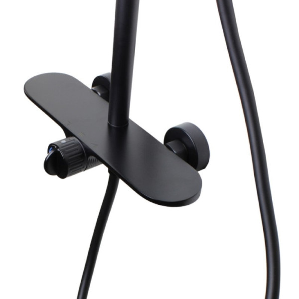 Душевая система Bronze de Luxe ICON 80112CB, черный. Фото 5