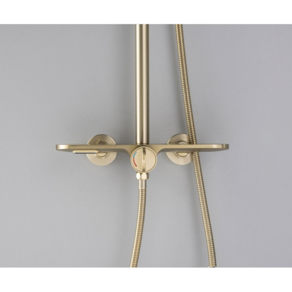 Душевая система Bronze de Luxe ICON 80112CG, матовое золото. Фото 4