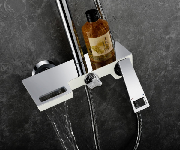 Душевая система Bronze de Luxe QUADRO LT919, хром. Фото 3