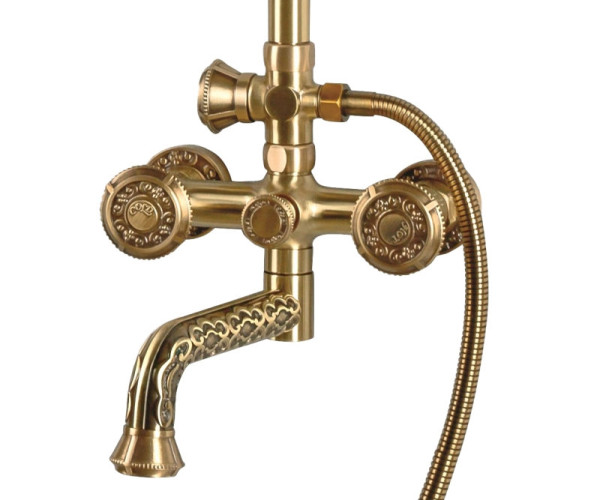 Душевая система Bronze de Luxe ROYAL 10121PF, бронза. Фото 3