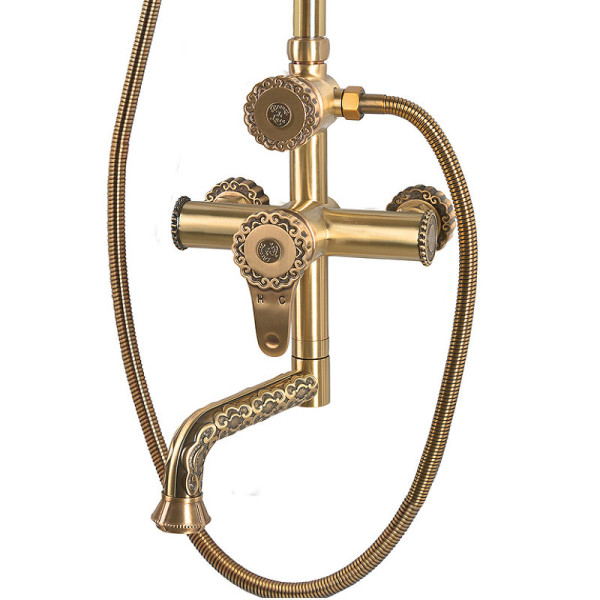 Душевая система Bronze de Luxe WINDSOR 10120PR, бронза. Фото 3