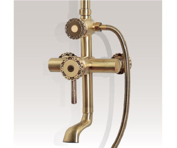 Душевая система Bronze de Luxe WINDSOR 10120R, бронза. Фото 3