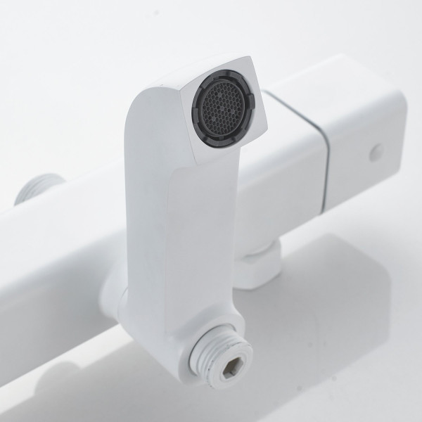 Душевая система c термостатом Shevanik S3096C, белый. Фото 5