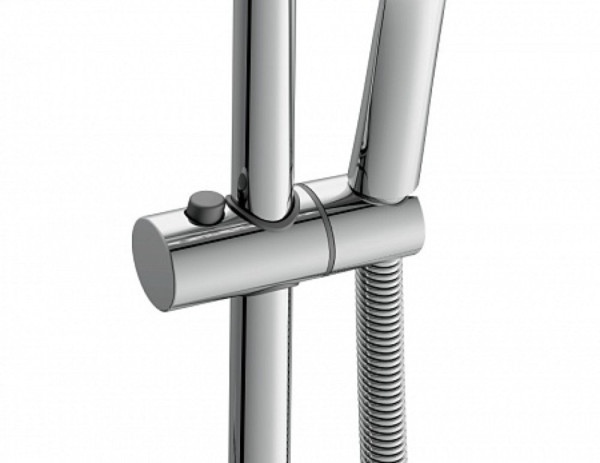 Душевая система Cersanit MODUO встраиваемая (смеситель стандартный) 5 режимов шланг 150 металл. Фото 2