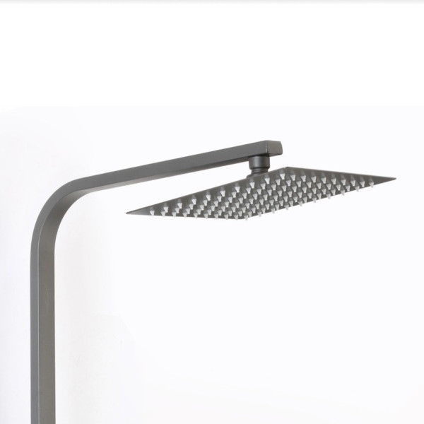 Душевая система D-Lin D10A03-S, оружейная сталь. Фото 5