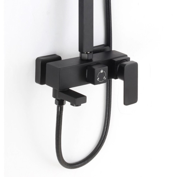 Душевая система D-Lin D10A15, черный. Фото 5