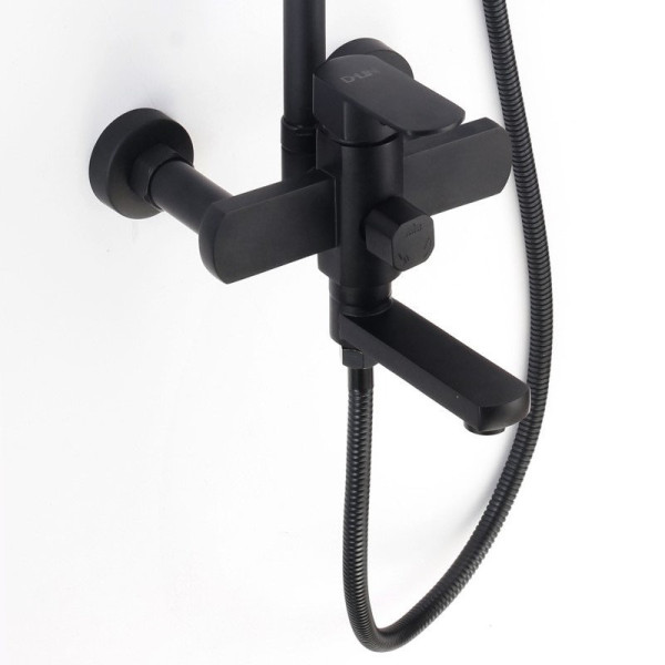 Душевая система D-Lin D10A20, черный. Фото 3