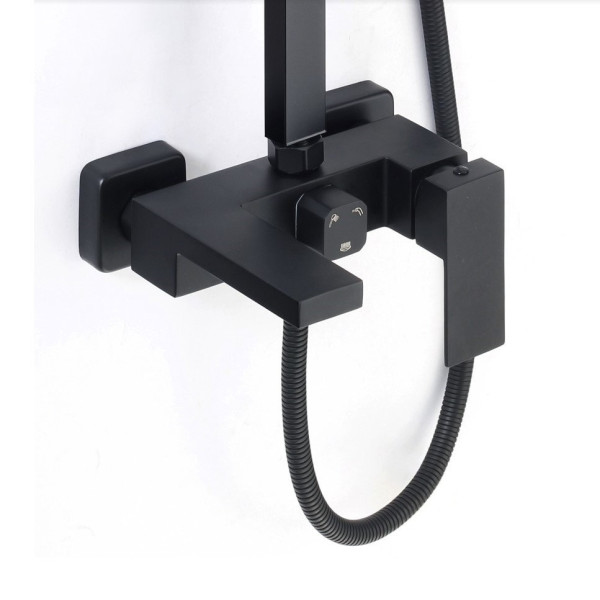 Душевая система D-Lin H10A24, черный. Фото 3