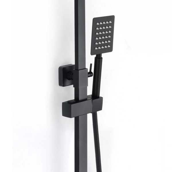 Душевая система D-Lin H10A24, черный. Фото 4