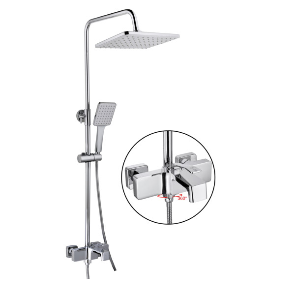 Душевая система FASHUN A2458, хром. Фото 1