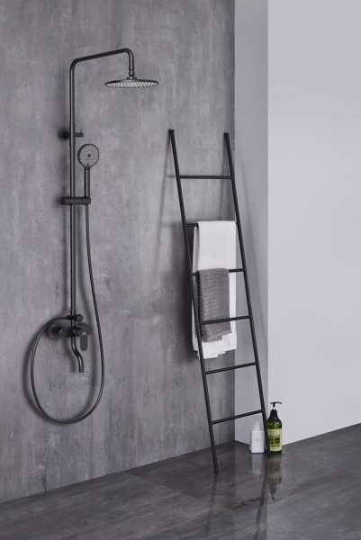 Душевая система FASHUN A2485-7, чёрный. Фото 3