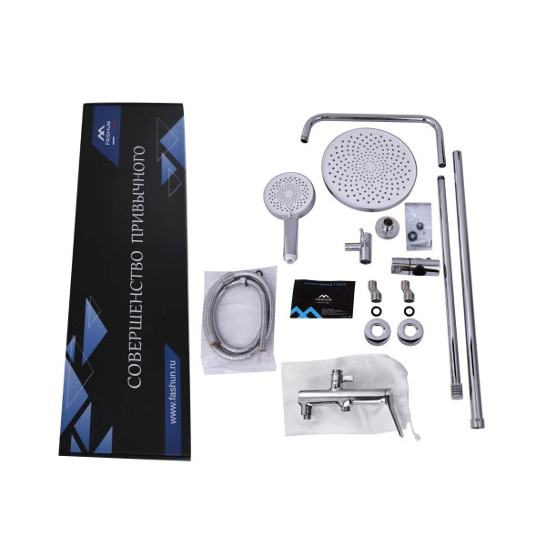 Душевая система FASHUN A2486, хром. Фото 3