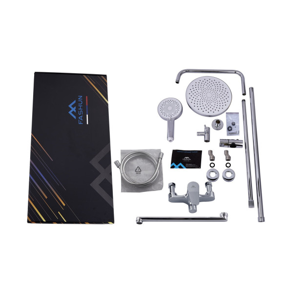 Душевая система FASHUN A2487, хром. Фото 3