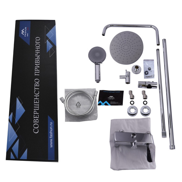 Душевая система FASHUN A2488, хром. Фото 3