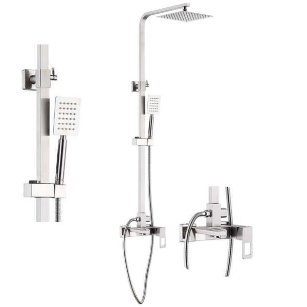 Душевая система FASHUN A52417, сатин. Фото 3