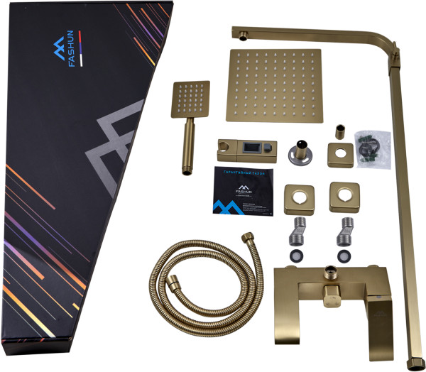Душевая система FASHUN A52418-21, бронза. Фото 3