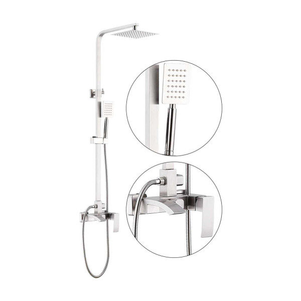 Душевая система FASHUN A52418, сатин. Фото 1