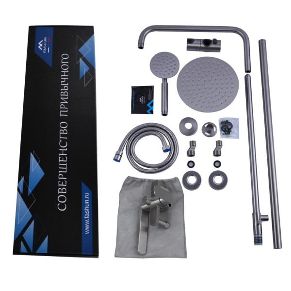 Душевая система FASHUN A52420, сатин. Фото 3