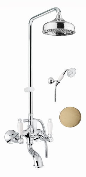 Душевая система Fiore COLONIALE 02ZZ0615, бронза. Фото 1
